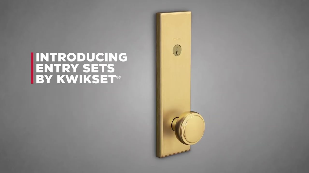 Satin Nickel Halifax Entry Set with Lever - Deadbolt Keyed One