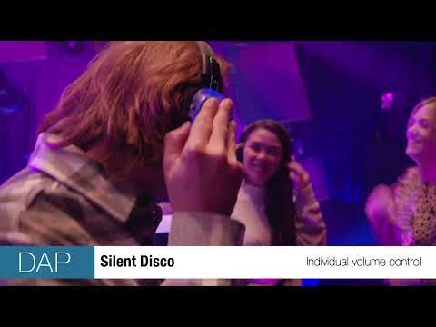 DAP - Silent Disco. Product Code D1820, D1821, D1822 & D1823