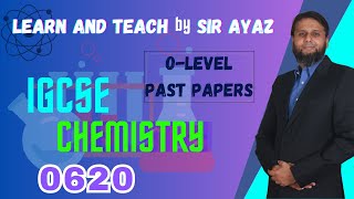 IGCSE Chemistry past papers 0620/P62/O/N/24