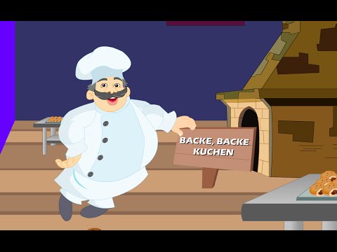 Backe, backe Kuchen | Kinderlieder deutsch | German kids song