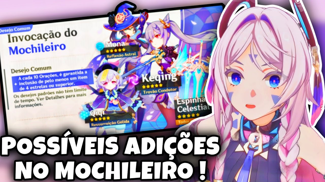 VAZOU DOIS NOVOS PERSONAGENS NO MOCHILERIO ADICIONADOS ? ENTENDA O LEAK