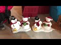 Hallmark Jingle Pals 2003 Caroling Snowmen Original Vs Remake