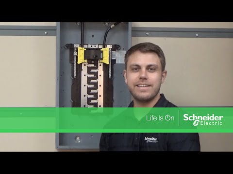 Image of Installing Service Barrier in QO & Homeline 1 Phase Load Centers