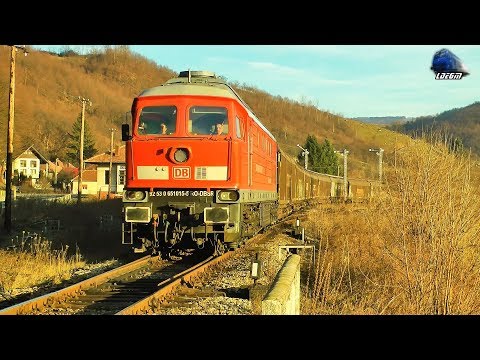 BR232 Ludmilla 65-1015-5 Dieselok & Mecanic Super Engineer in Gara Ciucea Station[Christmas Edition]