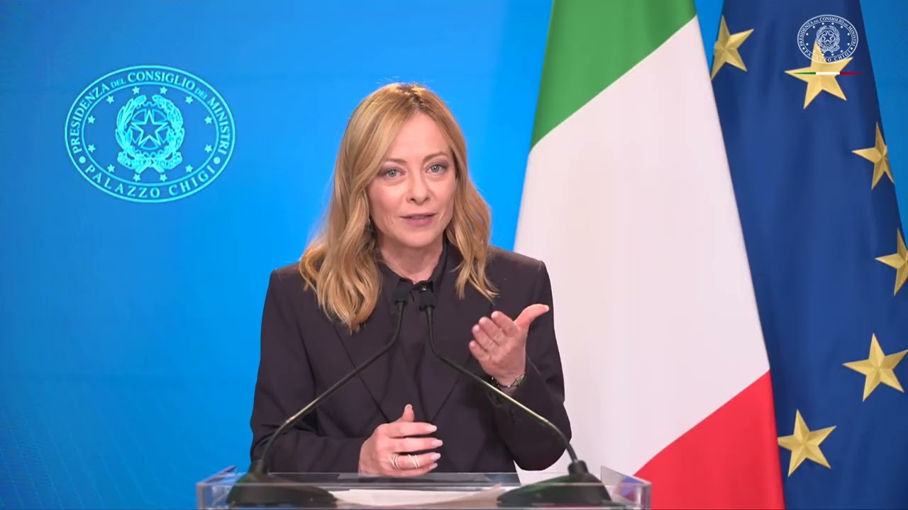 MELONI INTERVIENE ALL'INTERNATIONAL CONFERENCE OF THE GLOBAL ALLIANCE TO COUNTER MIGRANT SMUGGLING