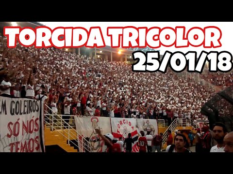 Tremeu arquibancada, final copinha 25/01/2018