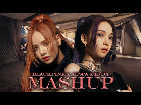 BLACKPINK x AESPA x K/DA- PINK VENOM x GIRLS MASHUP (ft. POP/STARS ins, BLACK MAMBA)