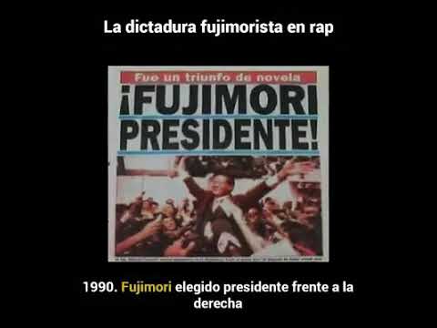 La dictadura fujimorista en Rap