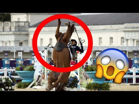Les pires chutes en equitation !