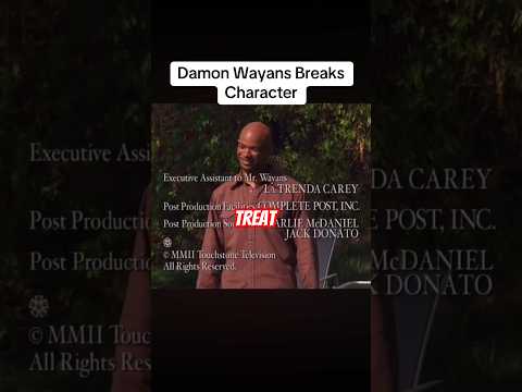 Damon Wayans Breaks Character Part 21 #damonwayans