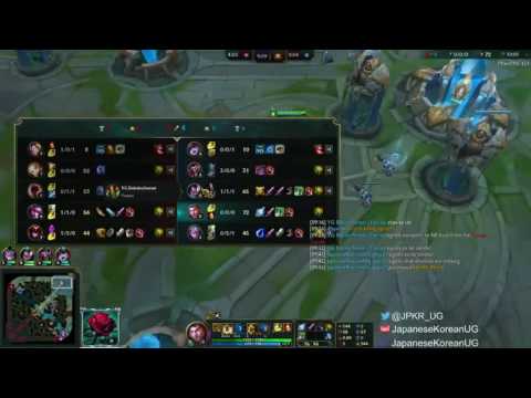 Jayce vs Lux (敵Junglerの動きを読みながら解説）