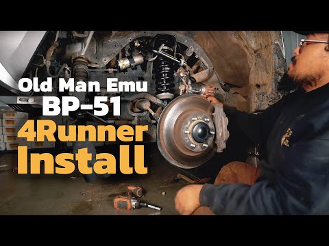 Old Man Emu BP51 Shocks Install on the Toyota 4Runner