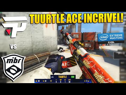 TUURTLE ACE INACREDITAVEL!!! MIBR vs PAIN - MELHORES MOMENTOS | IEM Brazil Closed 2023 | CSGO