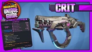 Borderlands 3 | CRIT - MOST OP SMG IN THE GAME?! - Unique Item Guide