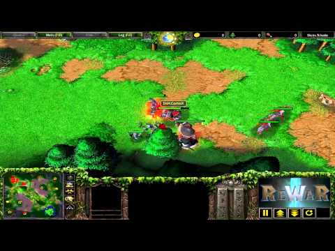 DkH.CorNoX(NE) vs Grubby(UD) - WarCraft 3 gameplay - RN441