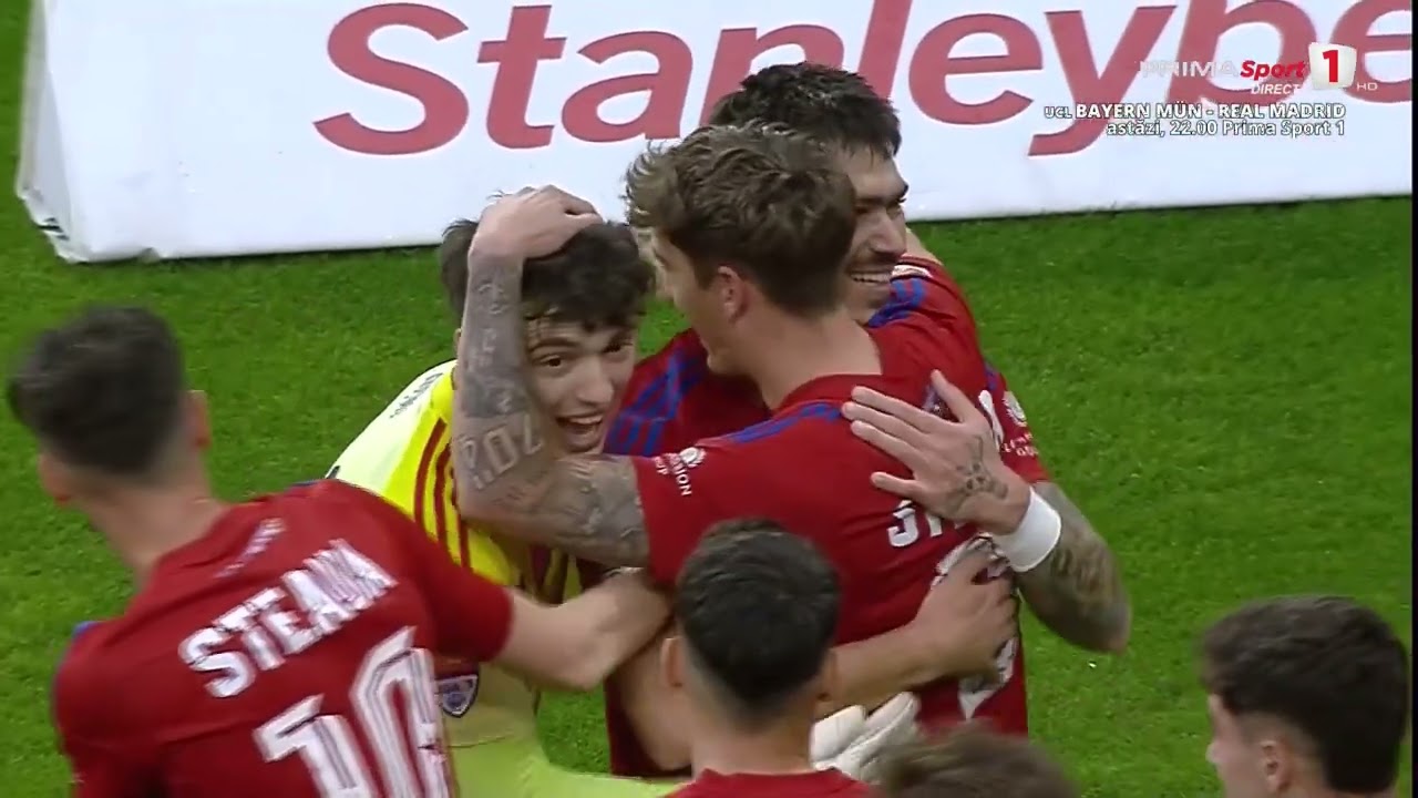 Steaua București vs Bihor Oradea Highlights