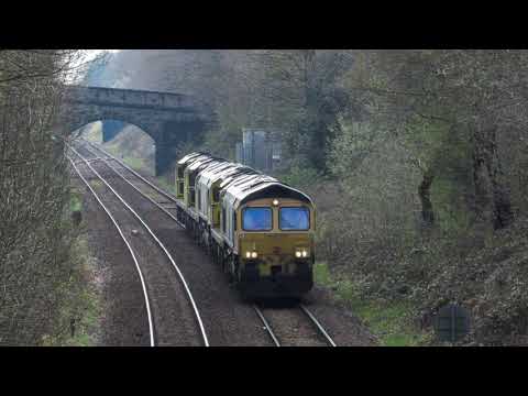 Freightliner 66603, 70015, 66607, 70010, 70008 Hope ( Earles ) - Crewe B.H @ Apethorn Lane 17/4/21