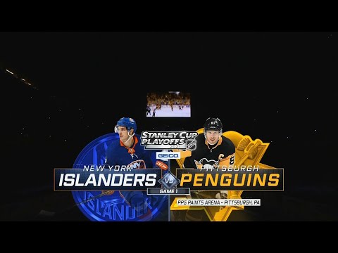2021 Stanley Cup Playoffs, East Division First Round: Penguins vs. NY Islanders (Game 1, 5/16/2021)