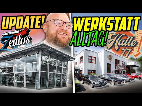 Der PRÜFSTAND ist ZURÜCK (& mehr)! - Werkstattalltag Halle77 - Marco nimmt EUCH mit!