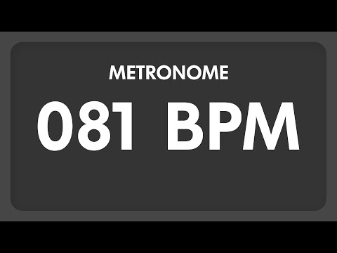 81 BPM - Metronome