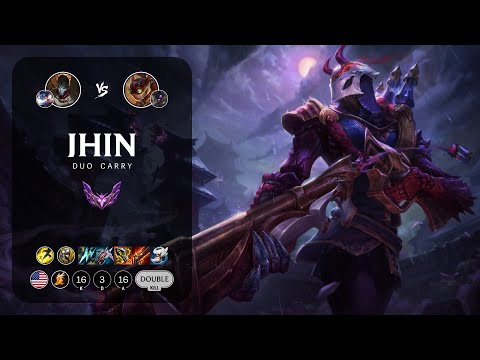 Jhin ADC vs Ziggs - NA Master Patch 13.14