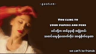 Download lagu we can’t be friends (wait for your love) - Ariana Grande ( mm sub ) ( myanmar sub ) mp3 Download lagu we can’t be friends (wait for your love) - Ariana Grande ( mm sub ) ( myanmar sub ) mp3