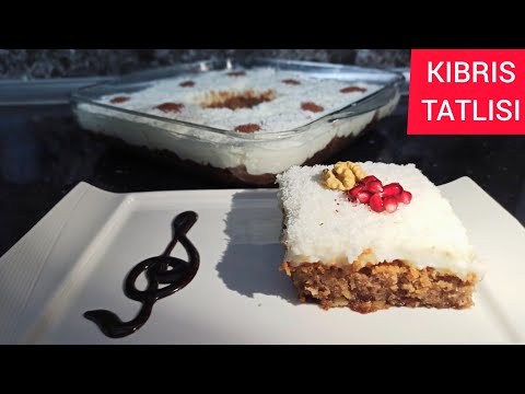 Kıbrıs Tatlısı Tarifi ❗ Yiyenlerin Hayran Kaldığı Kıbrıs Tatlısı Tarifi ✔️