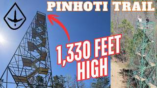 Backpacking The Pinhoti Trail Day 2 Top Of The World Fire Tower Terrapin Hill Bones Bend Kimm's Camp