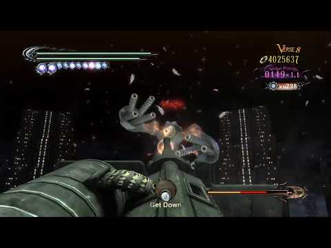 Bayonetta Chapter 15 Verse 8, Temperantia fight with cannons, Infinite Climax (fragment)