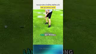 Tại sao sân cỏ bỗng phồng lên như quả bóng nước? #giaitri #kienthuc