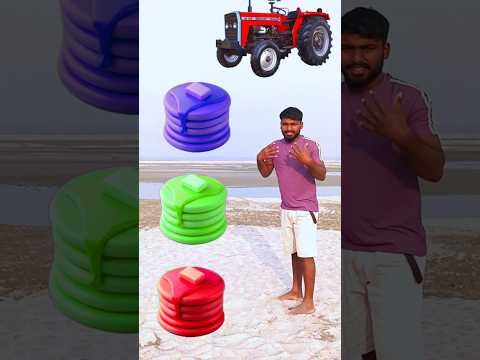 Rounding yellow cadambas to Alto, Rollar, Jcb & Tractor - Vehicles names magic video