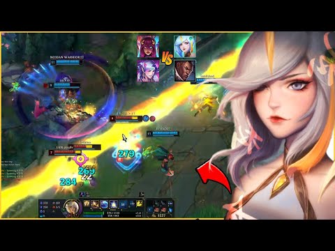 LUX  Support GamePlay Soloq Plat  EUW  -   / Lux'Lucian vs Aph'Karma - League Of Legends