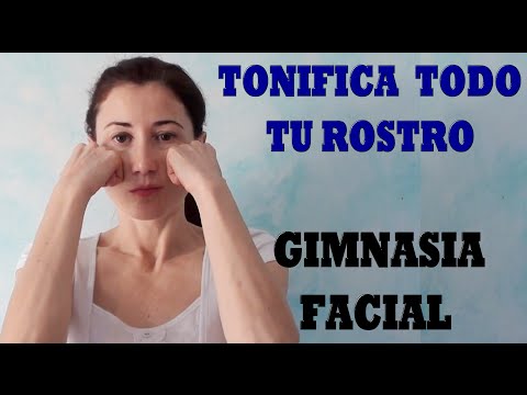 Rutina completa de gimnasia facial para reducir arrugas y flacidez de todo el rostro