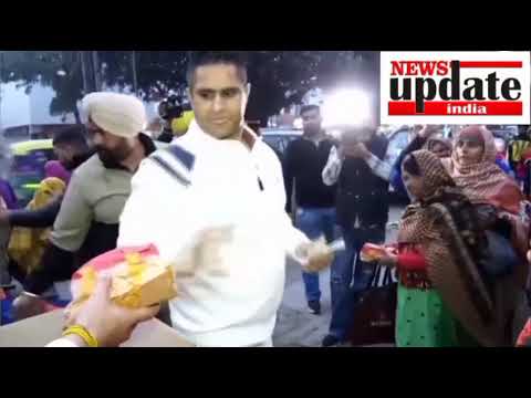 चंडीगढ़ में जय माता दी बोलने पर मिले पांच सौ रुपये व बर्गर,जय माता दी के राजा ने लगाया अनोखा लंगर