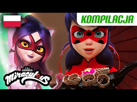🐞 SEZON 4 – WSZYSTKIE ODCINKI PO POLSKU 🇵🇱 | Kompilacja 3 | Miraculum: Biedronka i Czarny Kot