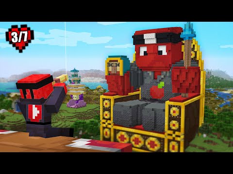 Przerobiłem posąg Zeusa w Minecraft Hardcore 3/7