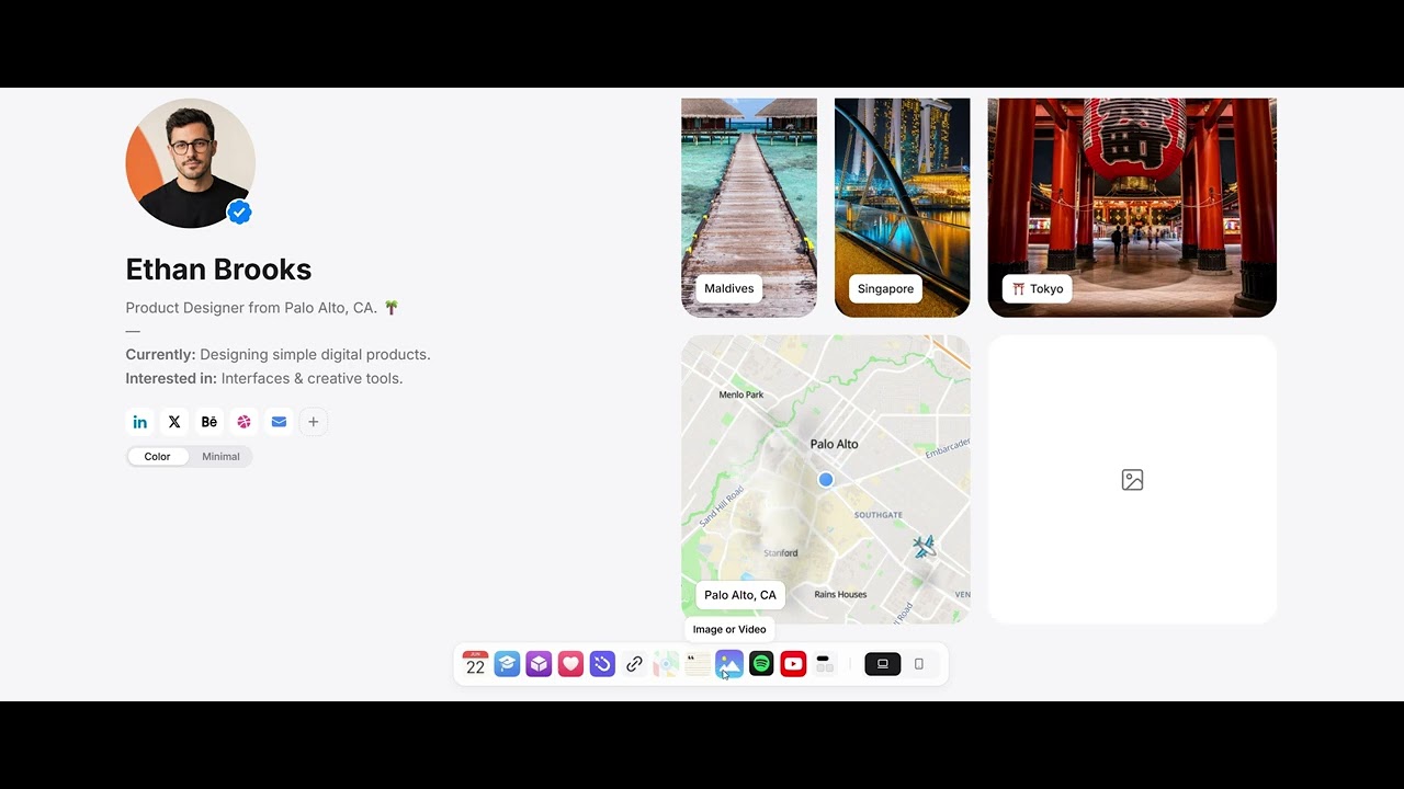 Onlink video preview