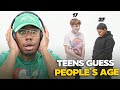 Teens Guess People's Age | Lineup REACTION NOW I FEEL SUPER OLD...