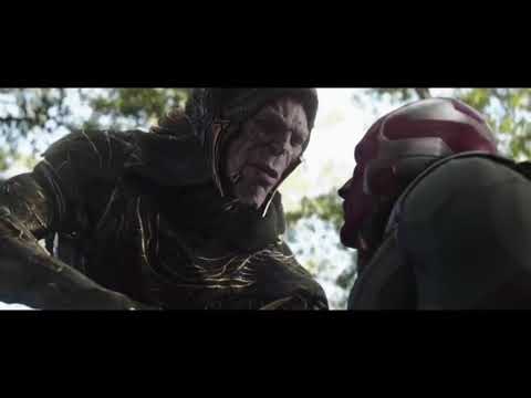 Captain America vs. Corvus Glaive (Avengers: Infinity War 2018)