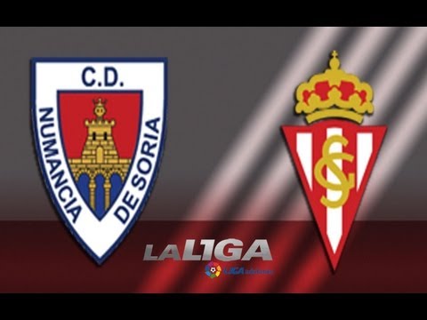 Todas las ocasiones del CD Numancia (0-0) Sporting de Gijón - HD