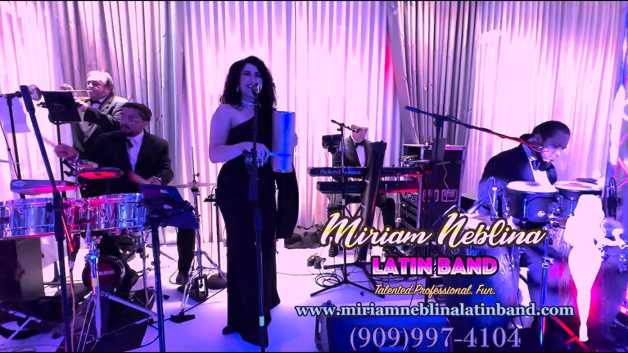 Promotional video thumbnail 2 for Miriam Neblina Latin Band