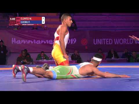 Round 5 GR - 67 kg: M. ELSAYED (EGY) v. F. GUEBILI (ALG)