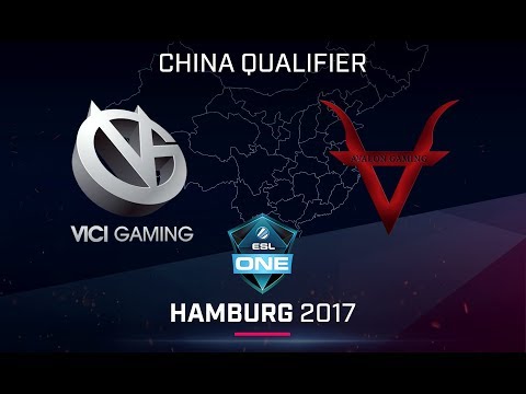 Dota 2 - VG vs Avalon [Game 1] - Ro12 - China Qualifier - ESL One Hamburg 2017