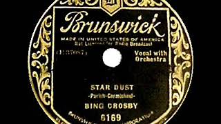 1931 Bing Crosby - Star Dust