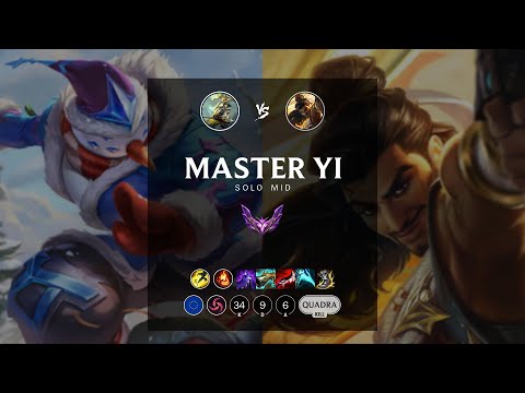 Master Yi Mid vs Akshan - EUW Master Patch 12.14