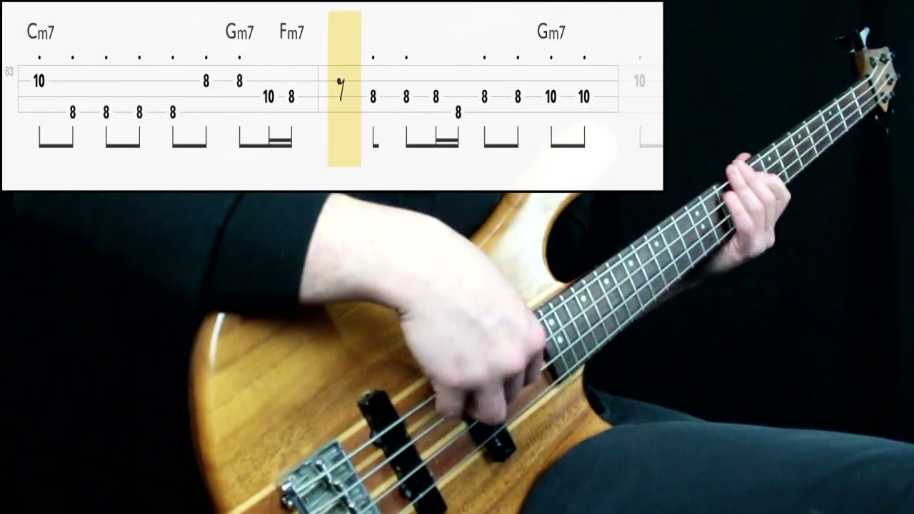 Madonna - Into The Groove (Bass Only) (Play Along Tabs In Video)