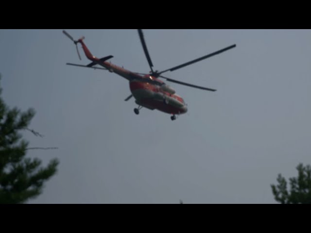 Борьба с лесными пожарами продолжается