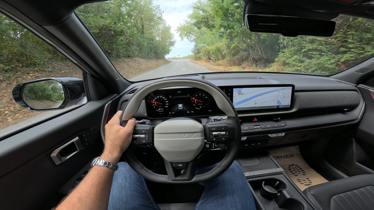 KIA SELTOS 2027 (EUROPEAN model) - POV test drive (180 HP petrol, DCT)
