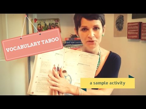 Vocabulary Taboo - International TEFL Academy