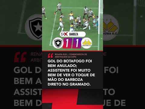POLÊMICA em Botafogo x Criciúma #shorts